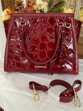 Brahmin Priscilla Red Claudine